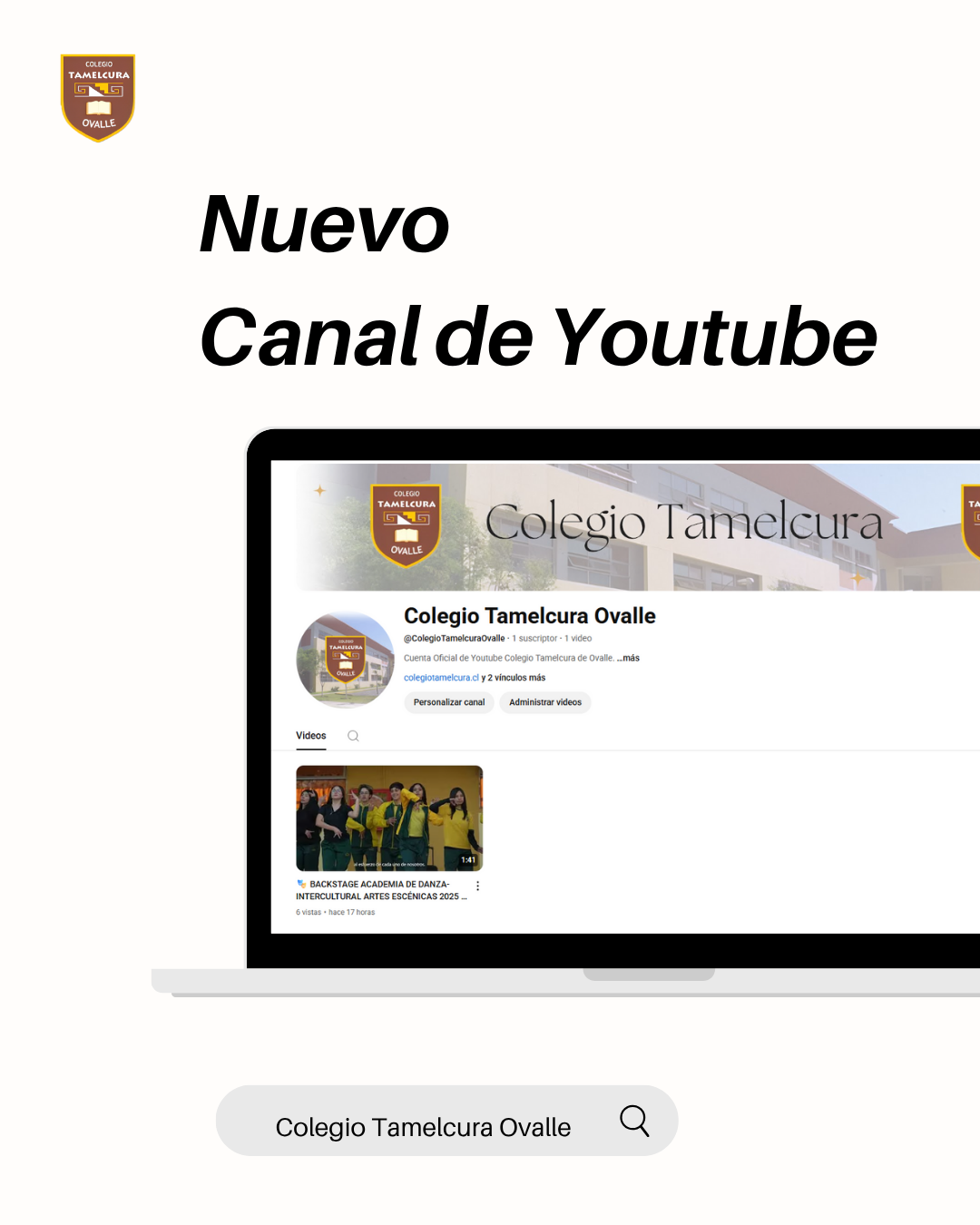 NUEVO CANAL DE YOUTUBE