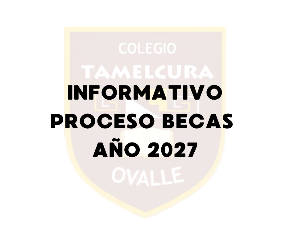 INFORMATIVO PROCESO DE BECAS 2027